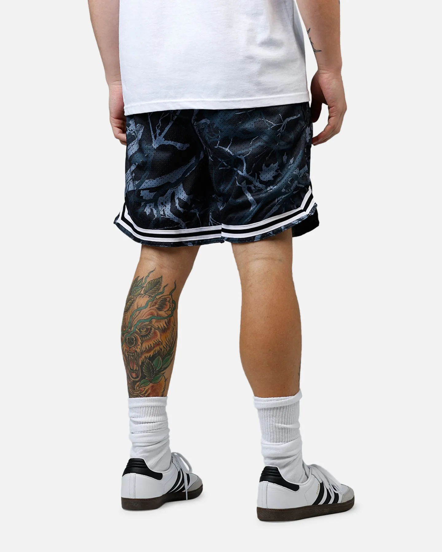 Carre Outlaw Mesh Shorts Black Real Tree Sporty Layer Performance Flex