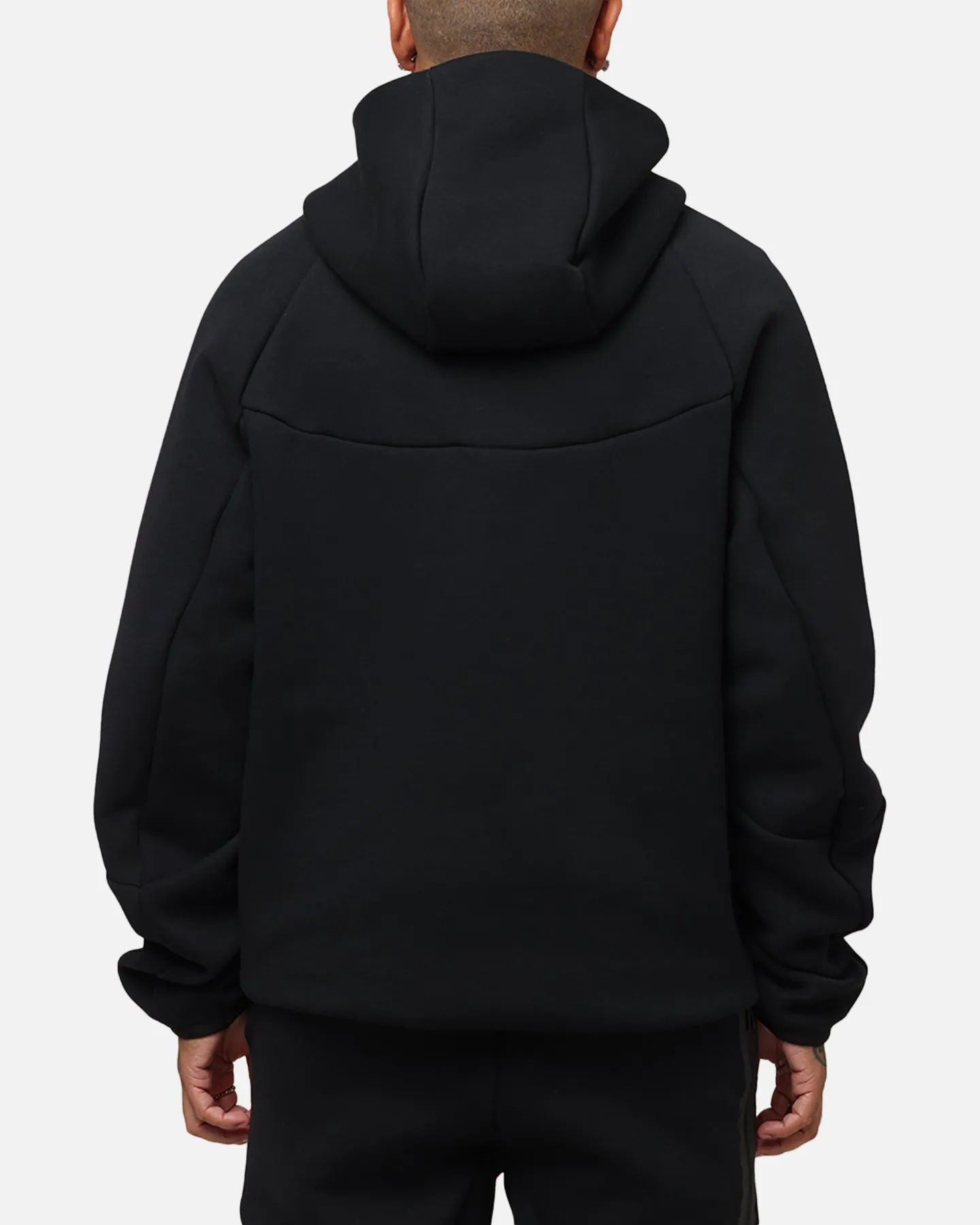 Convertible Closure Formal Occasion Nike Sportswear Tech Fleece Windrunner Jacket Black/Black