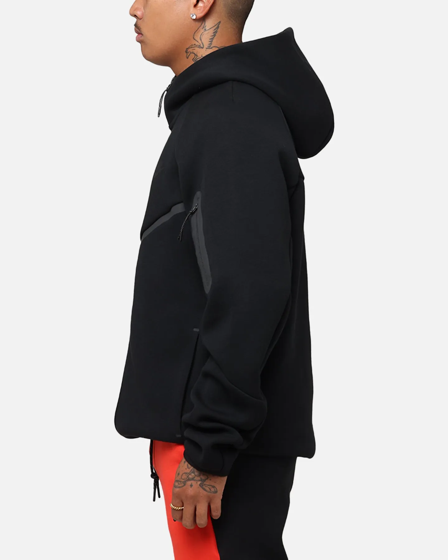 Bold Street Street Trend Nike Sportswear Tech Fleece Windrunner Jacket Black/Black