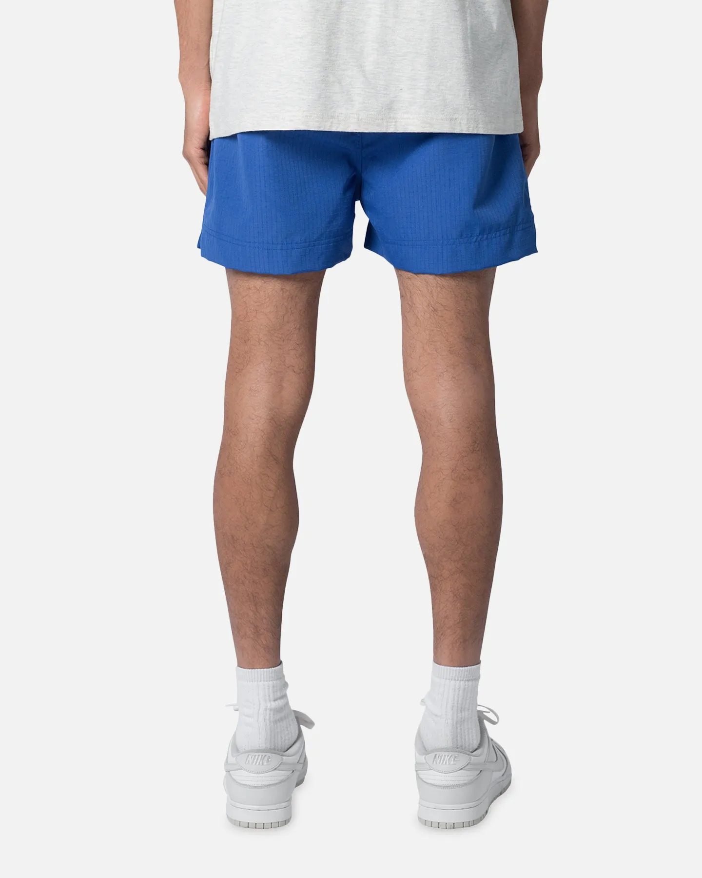 Pilates wear Comfy Waistband MNML Summer Shorts Blue