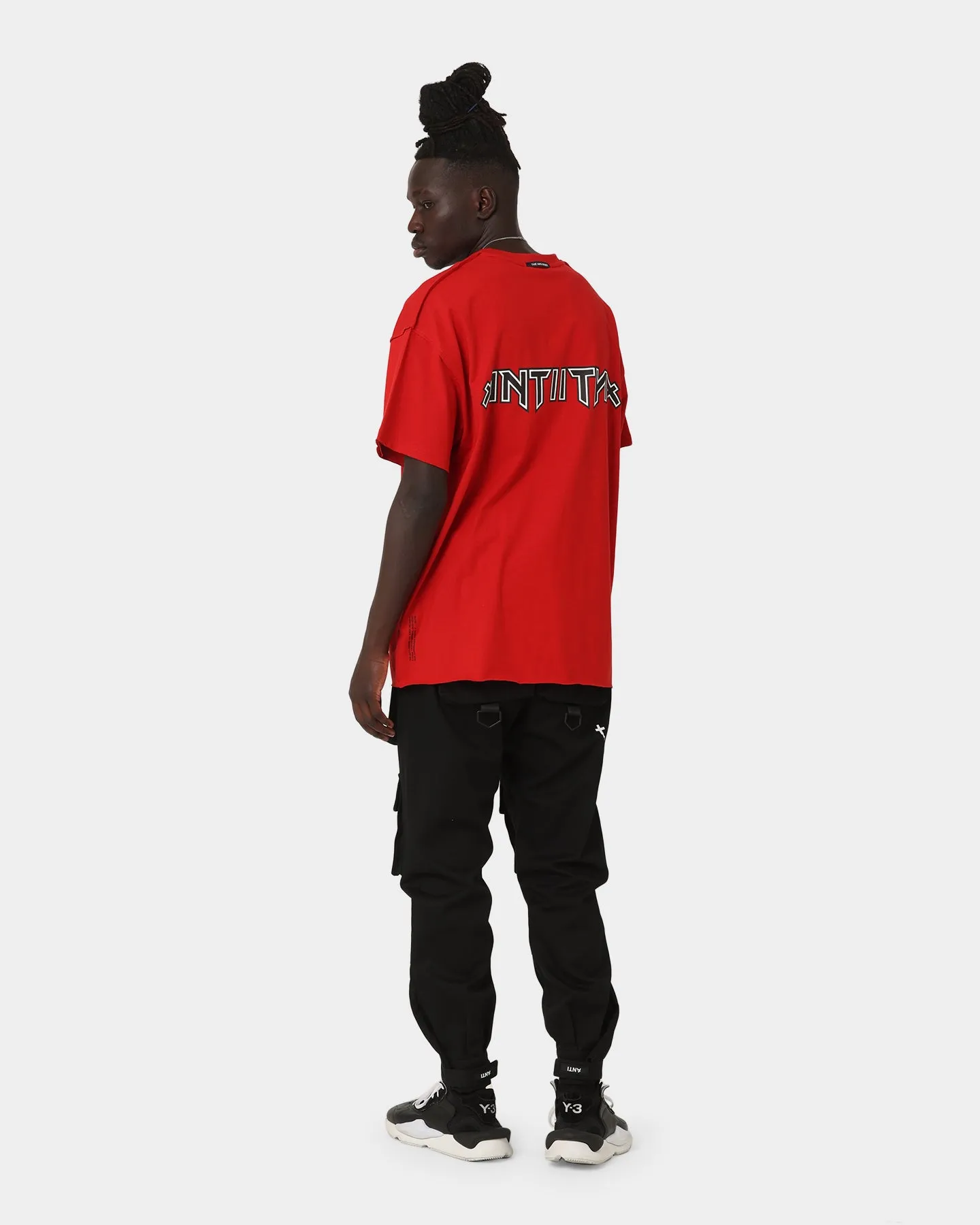The Anti Order Terminus T-Shirt Red/White Snag Resistant Surface