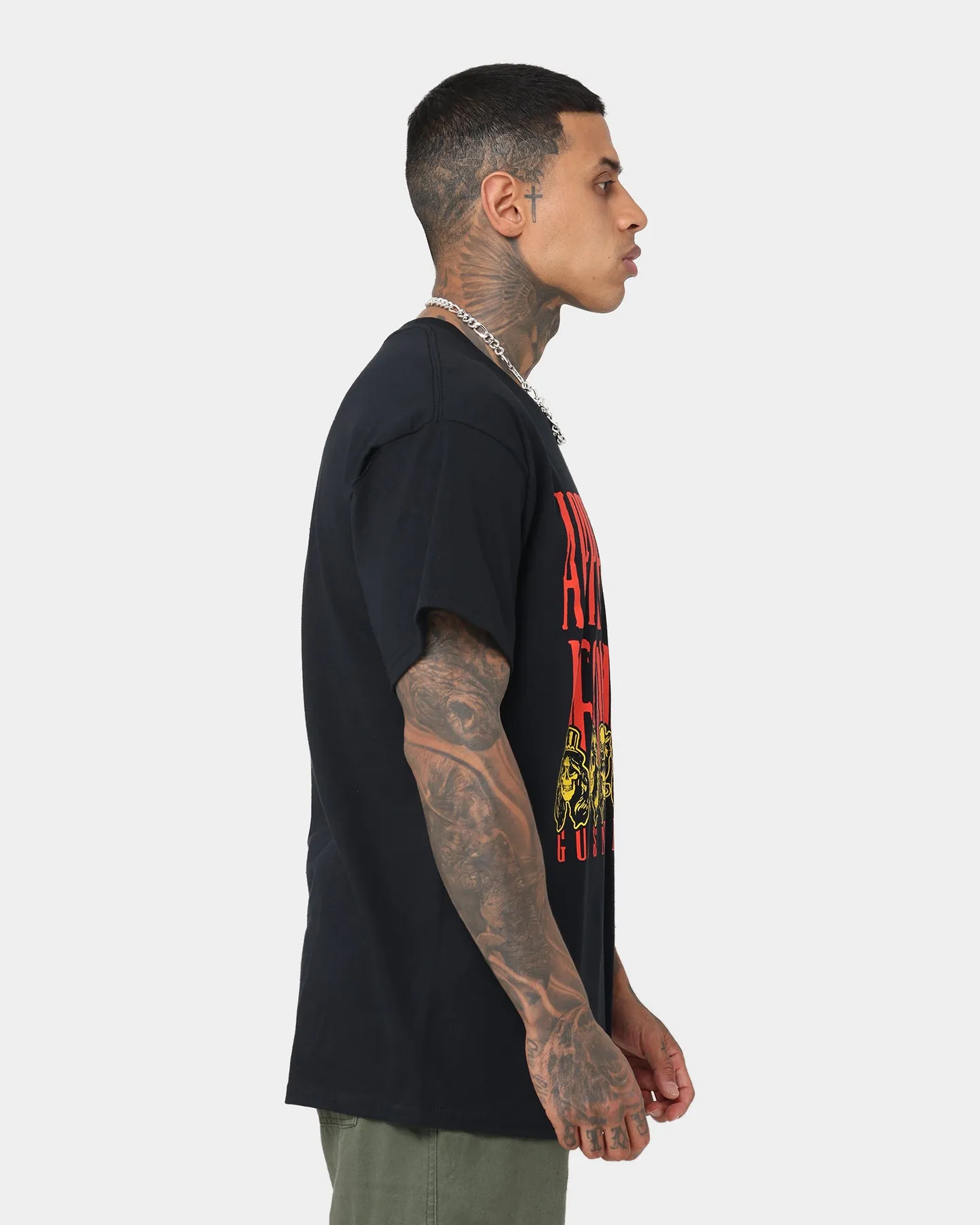 Classic Outfit Active Outfit Style Guns N Roses Appetite Destruction T-Shirt Black