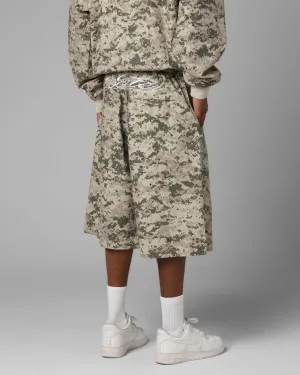 Urban Wear Minimal Bulk Loiter Hail Storm Shorts Digi Camo