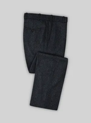 Polished Wear Flawless Look Highlander Heavy Blue Bedford Tweed Pants