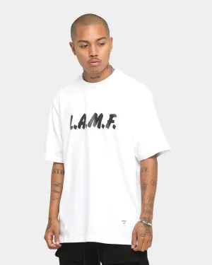 Supreme L.A.M.F Short Sleeve T-Shirt White Durable Knitwear