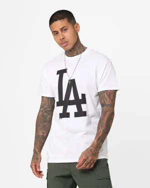 Sleeveless freedom futuristic Majestic Athletic Los Angeles Dodgers Prism T-Shirt Vintage White