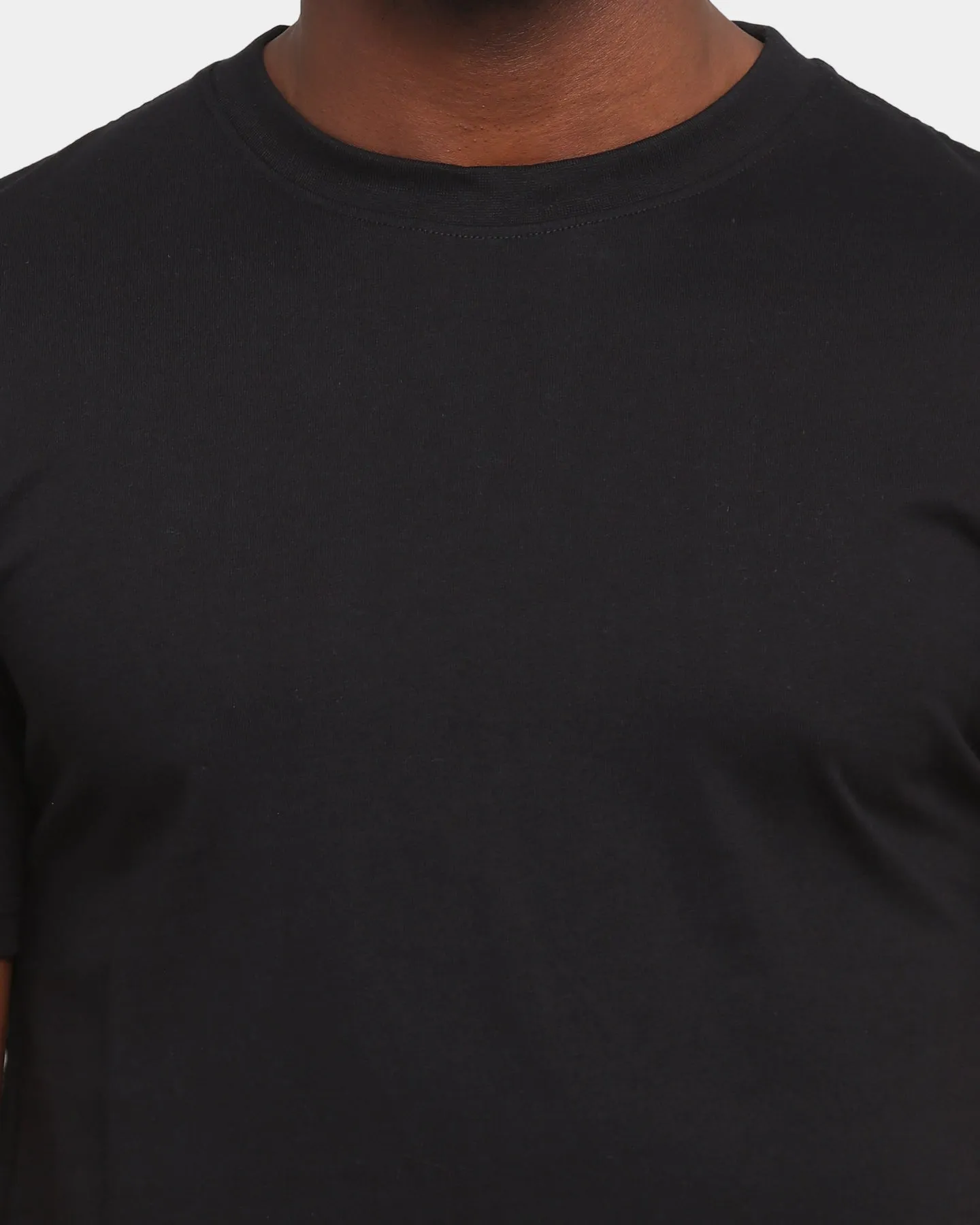 Crew Neck Design Comfortable Weave Well Made Legacy Tall T-Shirt V2 Black