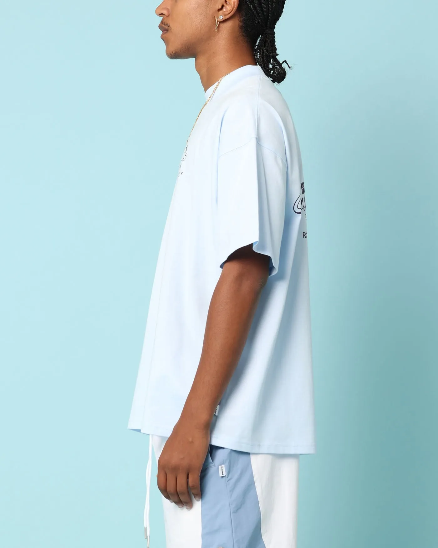 Carr?? Players Oversized T-Shirt Light Blue Outdoor Smart