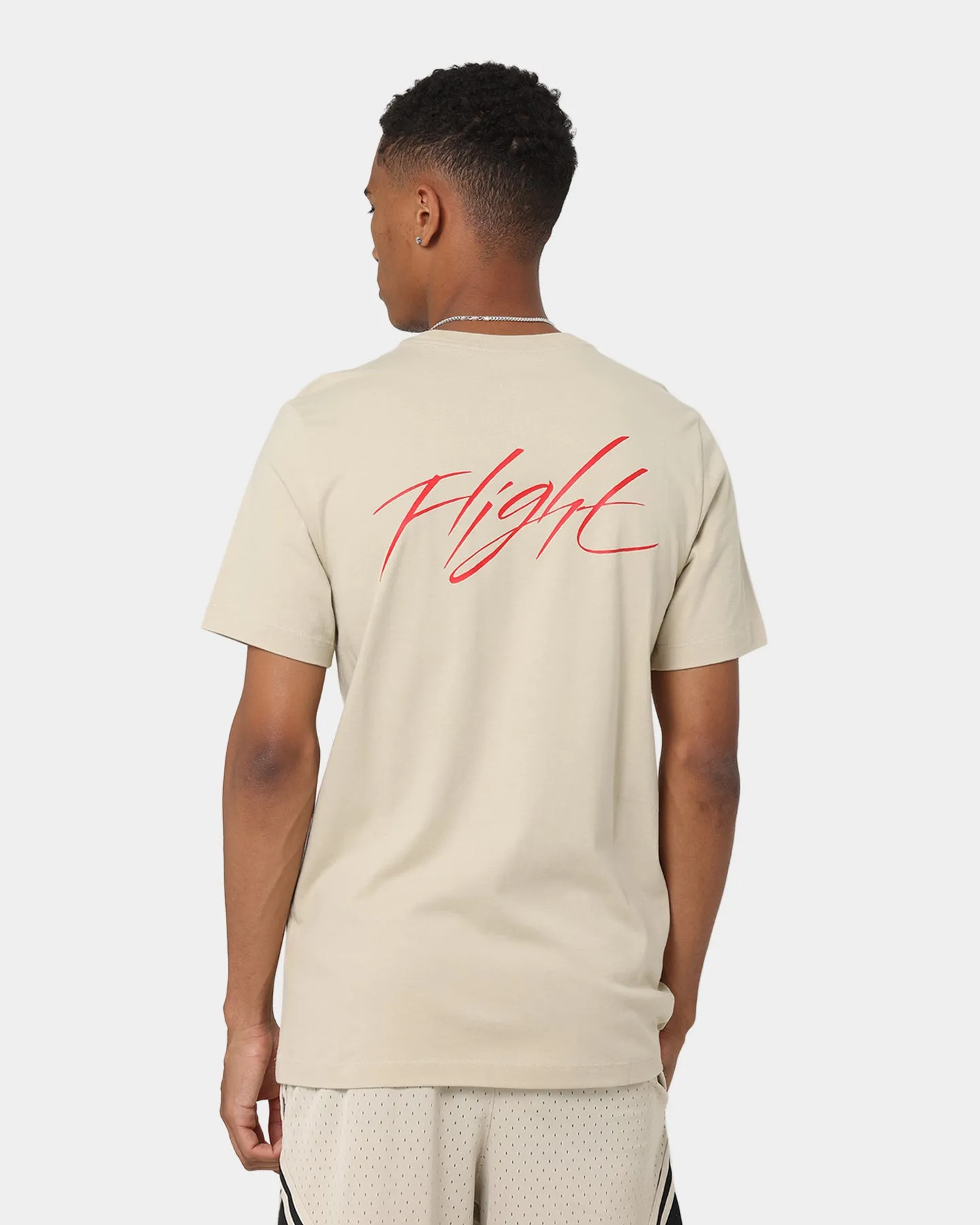 LightweightBlend Jordan Flight Artist Series Graphic T-Shirt Rattan/White