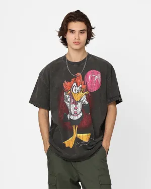 Effortless Look American Thrift X Warner Bros. Daffywise Heavyweight Vintage T-Shirt Black Wash