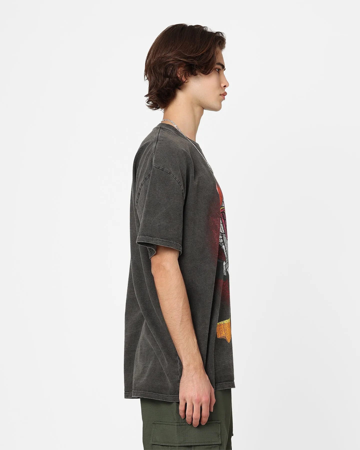 American Thrift X Warner Bros. Daffywise Heavyweight Vintage T-Shirt Black Wash EcoFriendlyMaterial