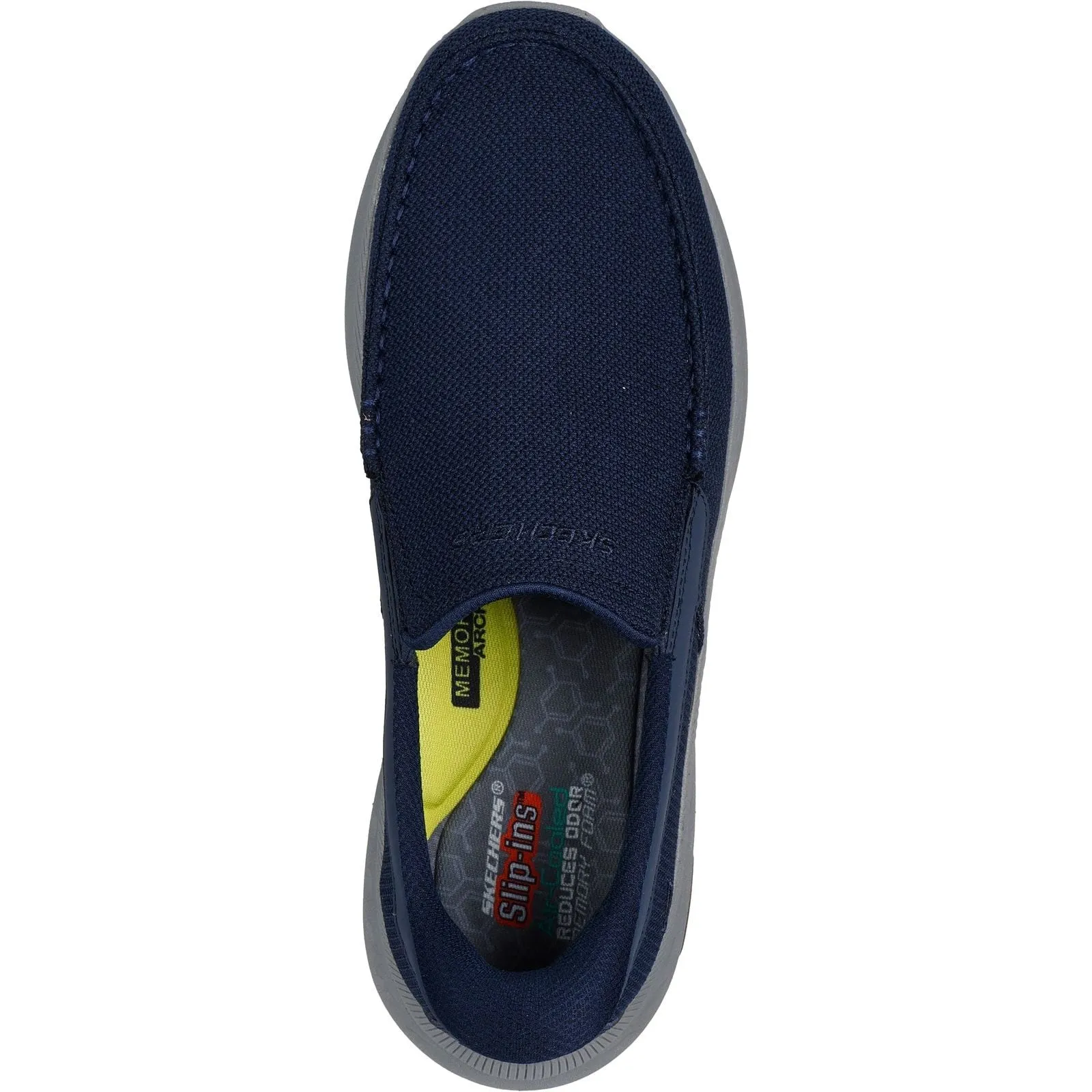 Eco Friendly Minimalist Fans Nordic Tone Skechers Mens Pollard Wilfred Shoe Navy