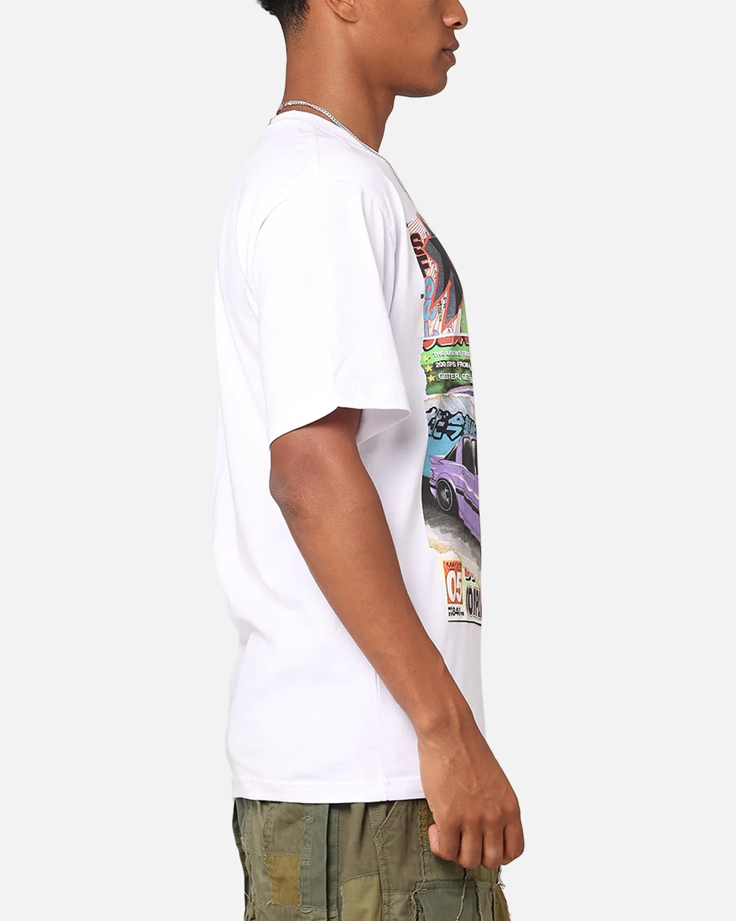 Market Auto Salon T-Shirt White TemperatureRegulating informal gathering