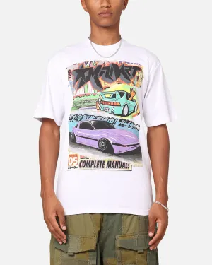 Market Auto Salon T-Shirt White Comfortable Premium Material