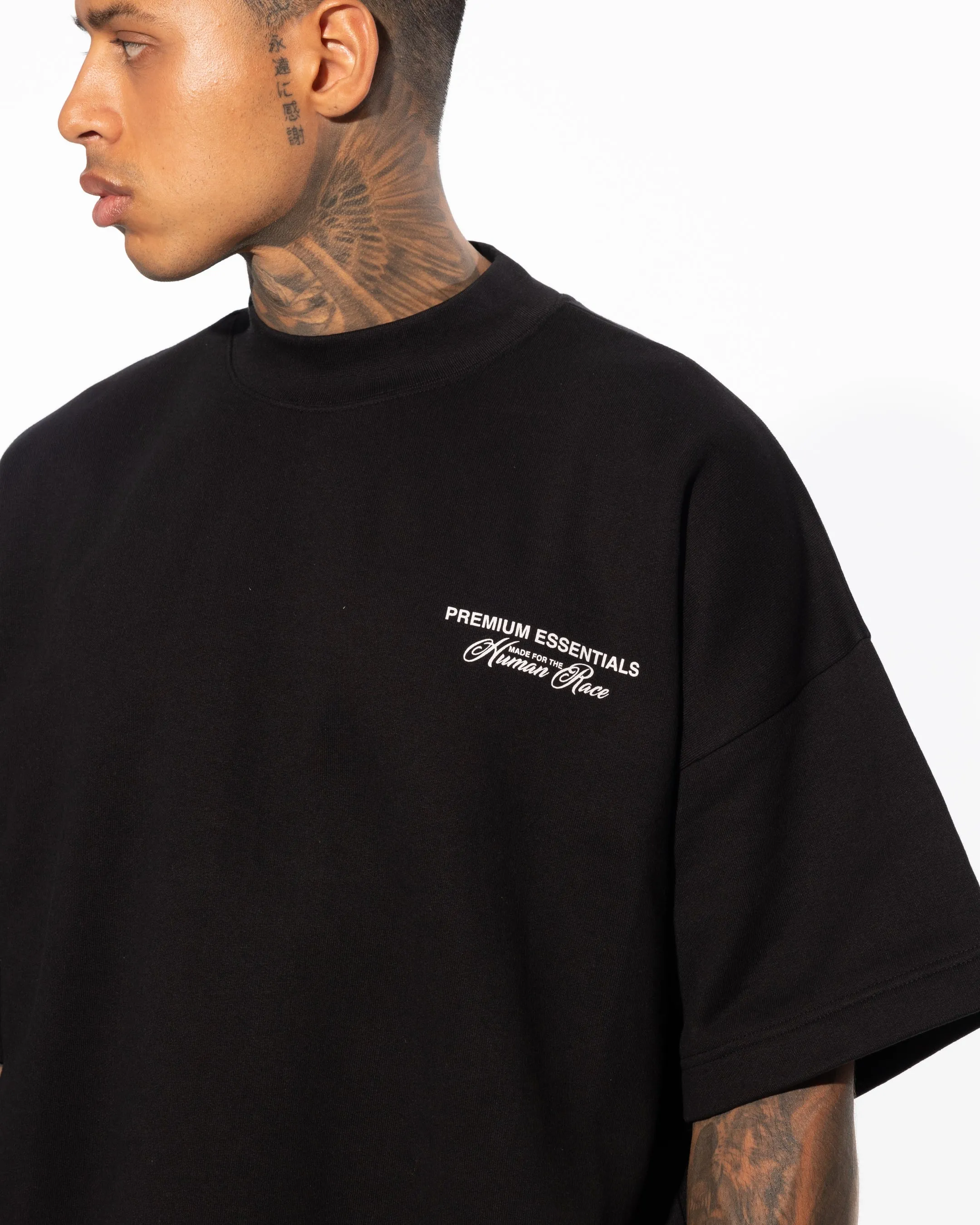 Loiter Essential Spire T-Shirt Black Tight fit sexiness Comfy Style