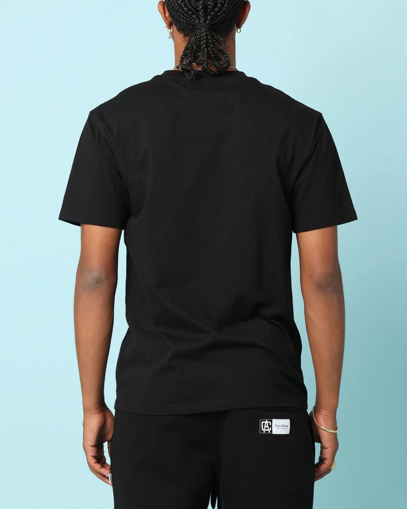 Carr?? Academy Classic T-Shirt Black Sublimation Printed Collar
