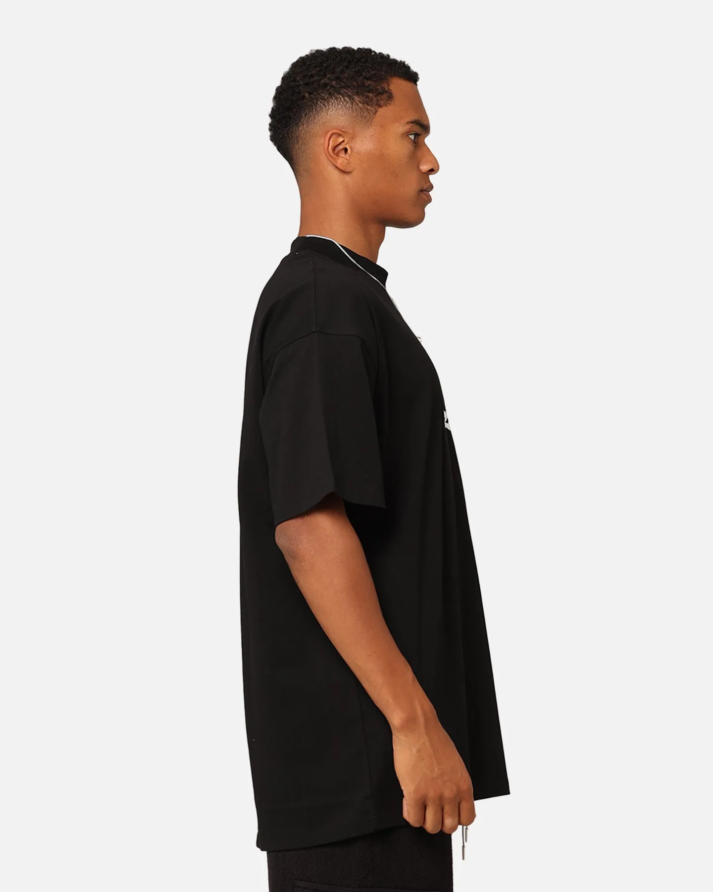 Carre Eyes Oversized T-Shirt Black Stylish Design
