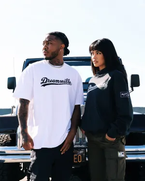 Active Comfort Style oversized but not shapeless Dreamville Dreamville Logo Vintage T-Shirt White