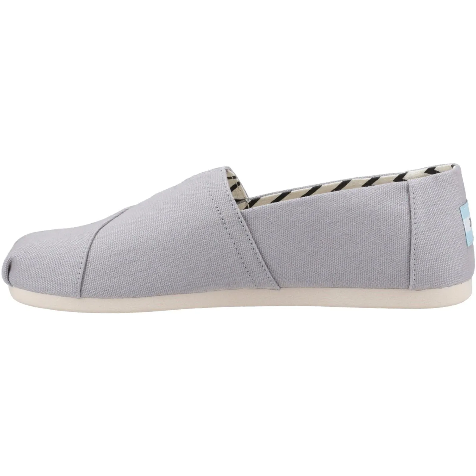 Game Edge Anti Fatigue Footbed TOMS Mens Alpargata Shoes Drizzle Grey