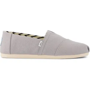 TOMS Mens Alpargata Shoes Drizzle Grey Beach Vibe Virtual Step