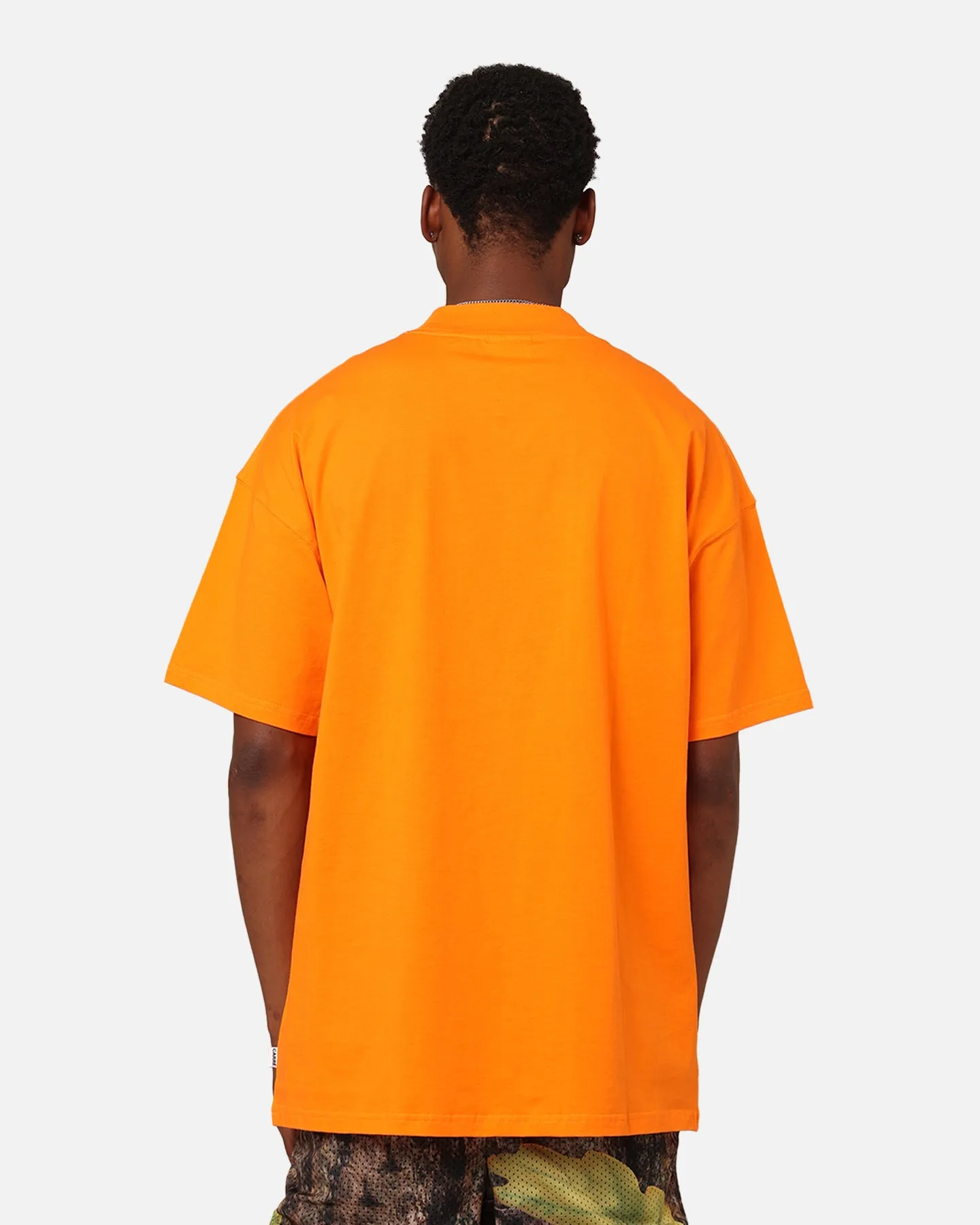 Carre CP Team Oversized T-Shirt Orange Stretch Jersey Knit