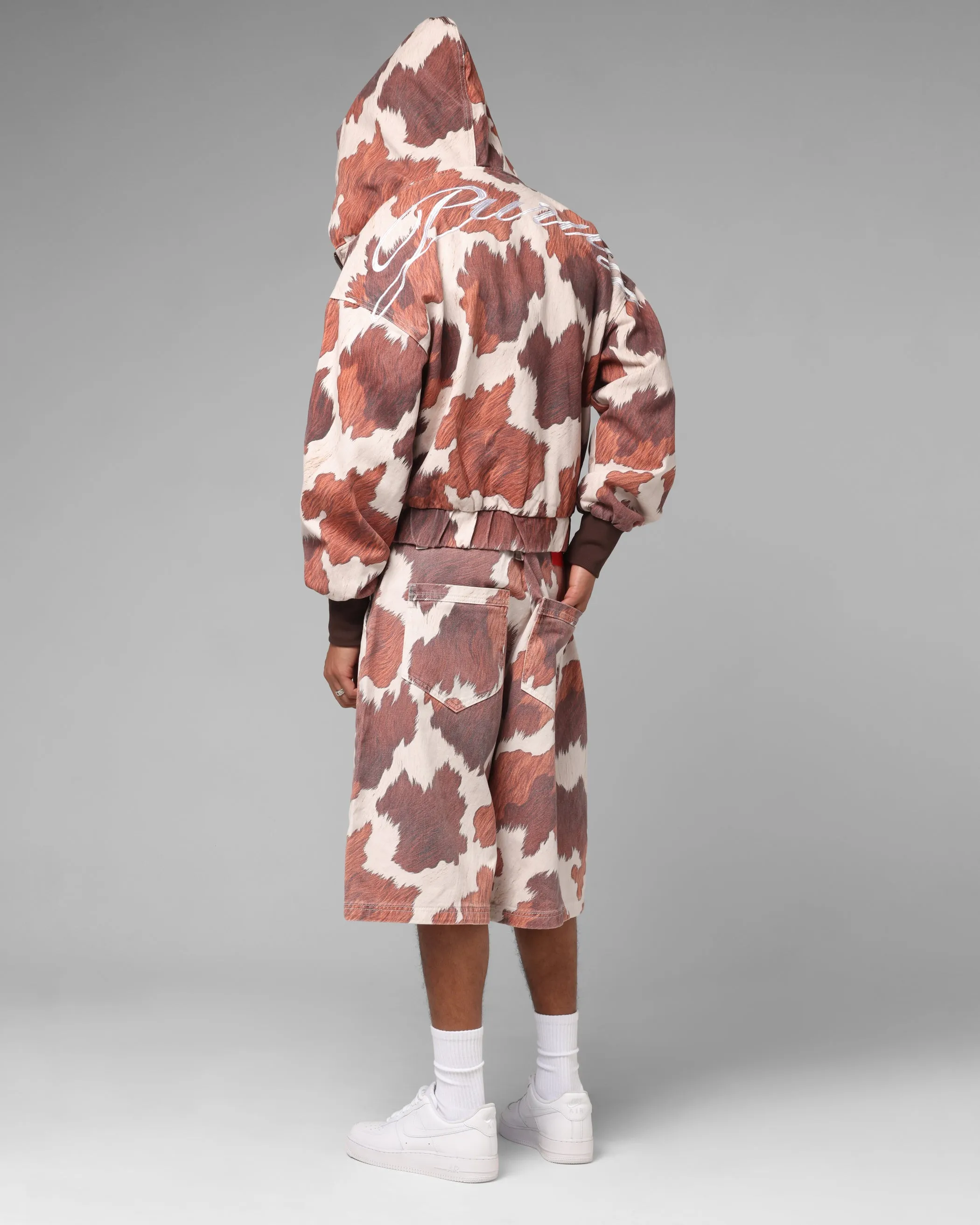 Cold Days QuickDryFabric Loiter Hide Zip Jacket Cowhide
