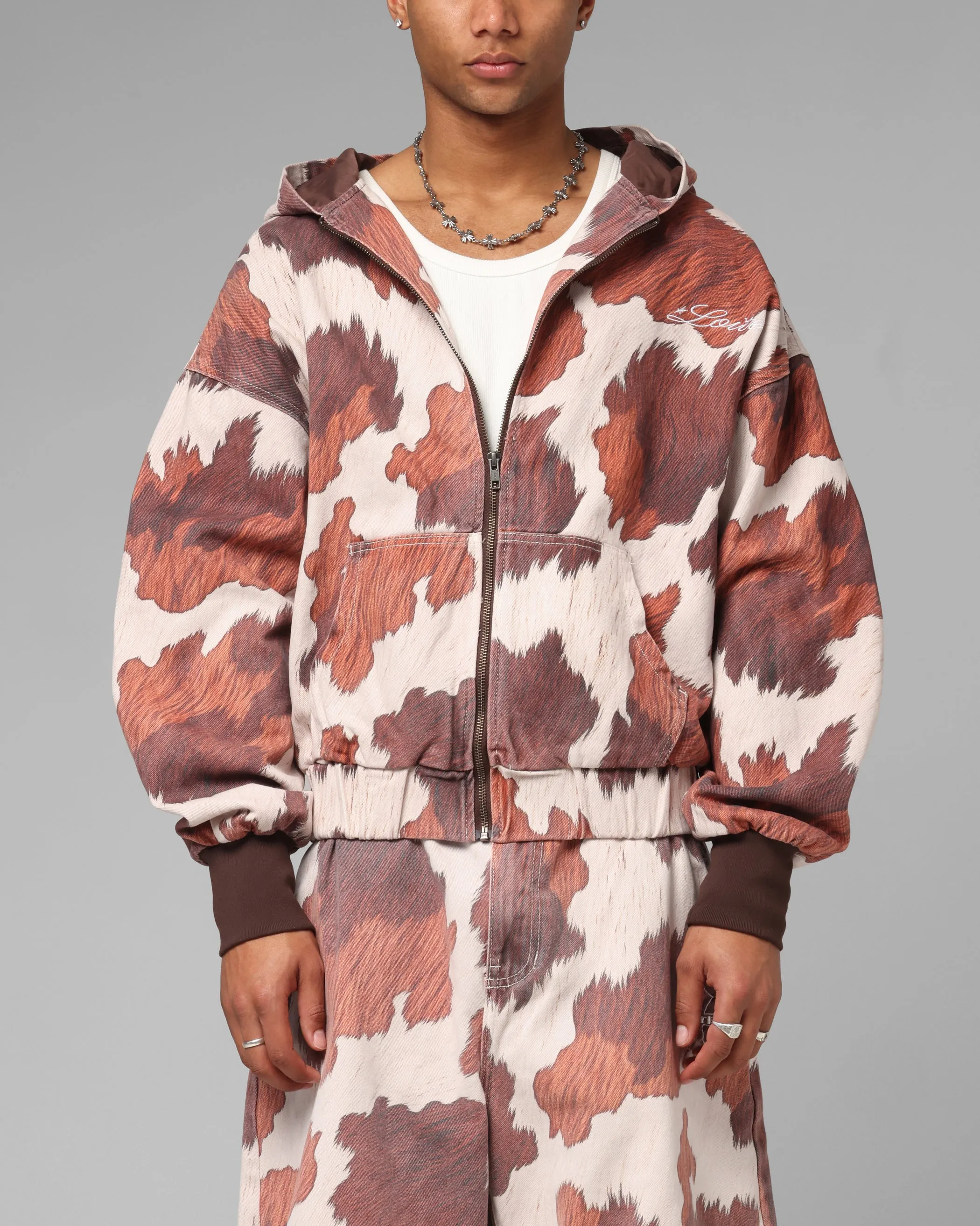 Calendar Dance Loiter Hide Zip Jacket Cowhide