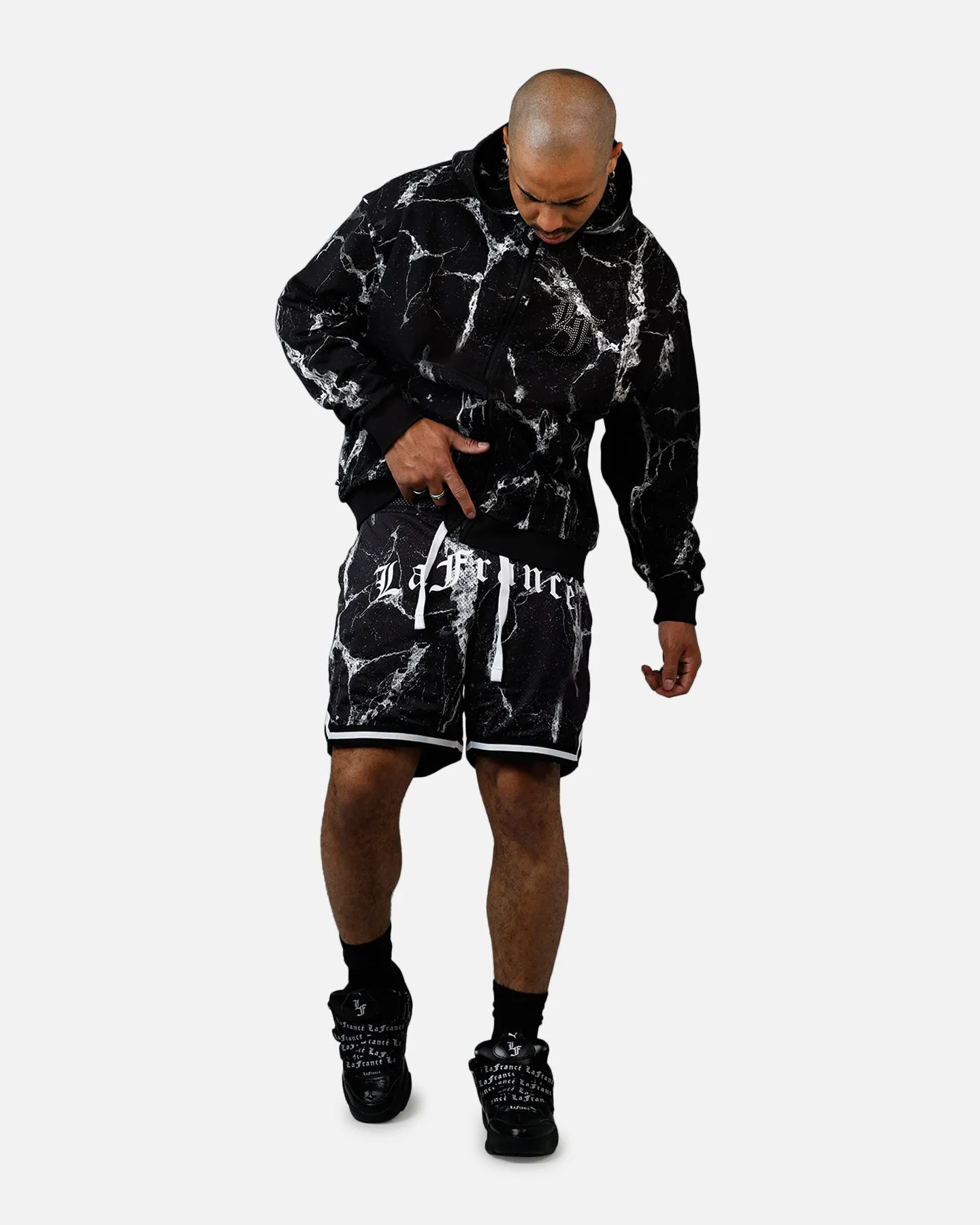 Puma x Lamelo Ball LaFranc?? Written In Chrome Shorts Black All Purpose Fit