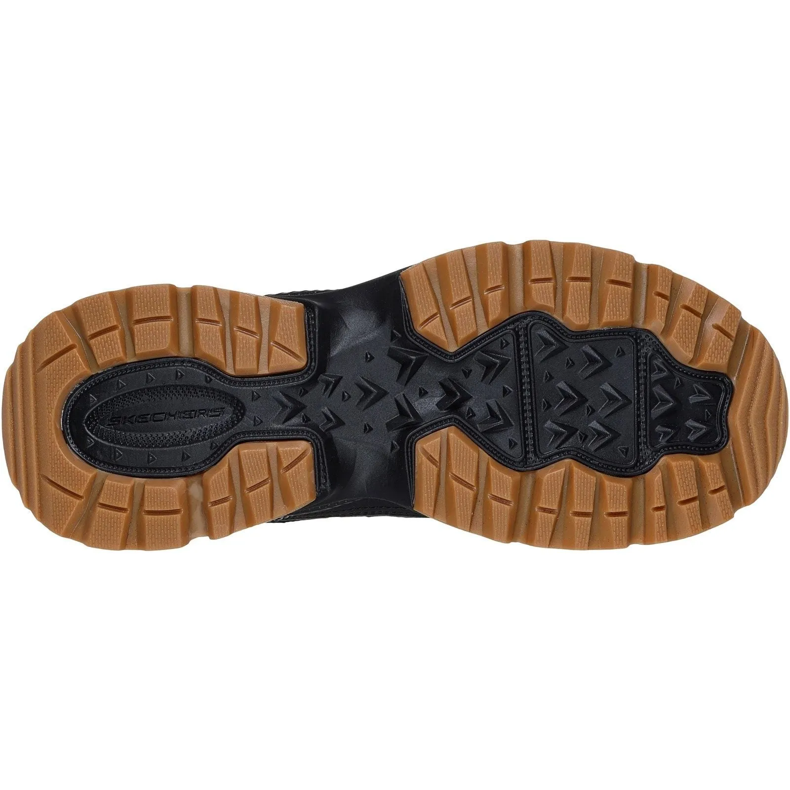 Campsite Ready All Day Comfort Skechers Mens Vigor AT Hiking Shoes Black