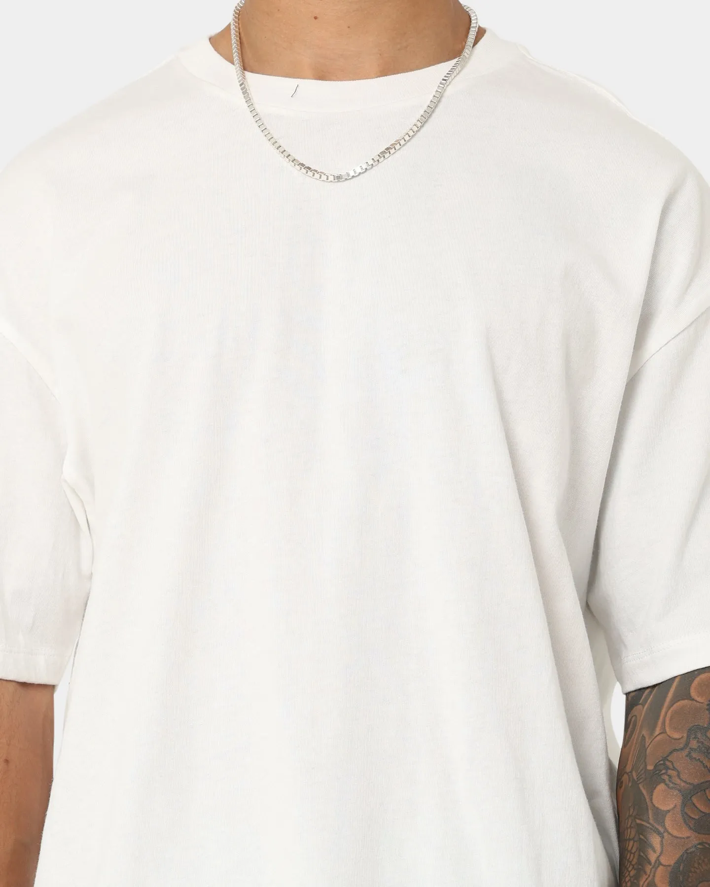 Classic Comfort Style Essential Fashion Ksubi Biggie Worn In T-Shirt White