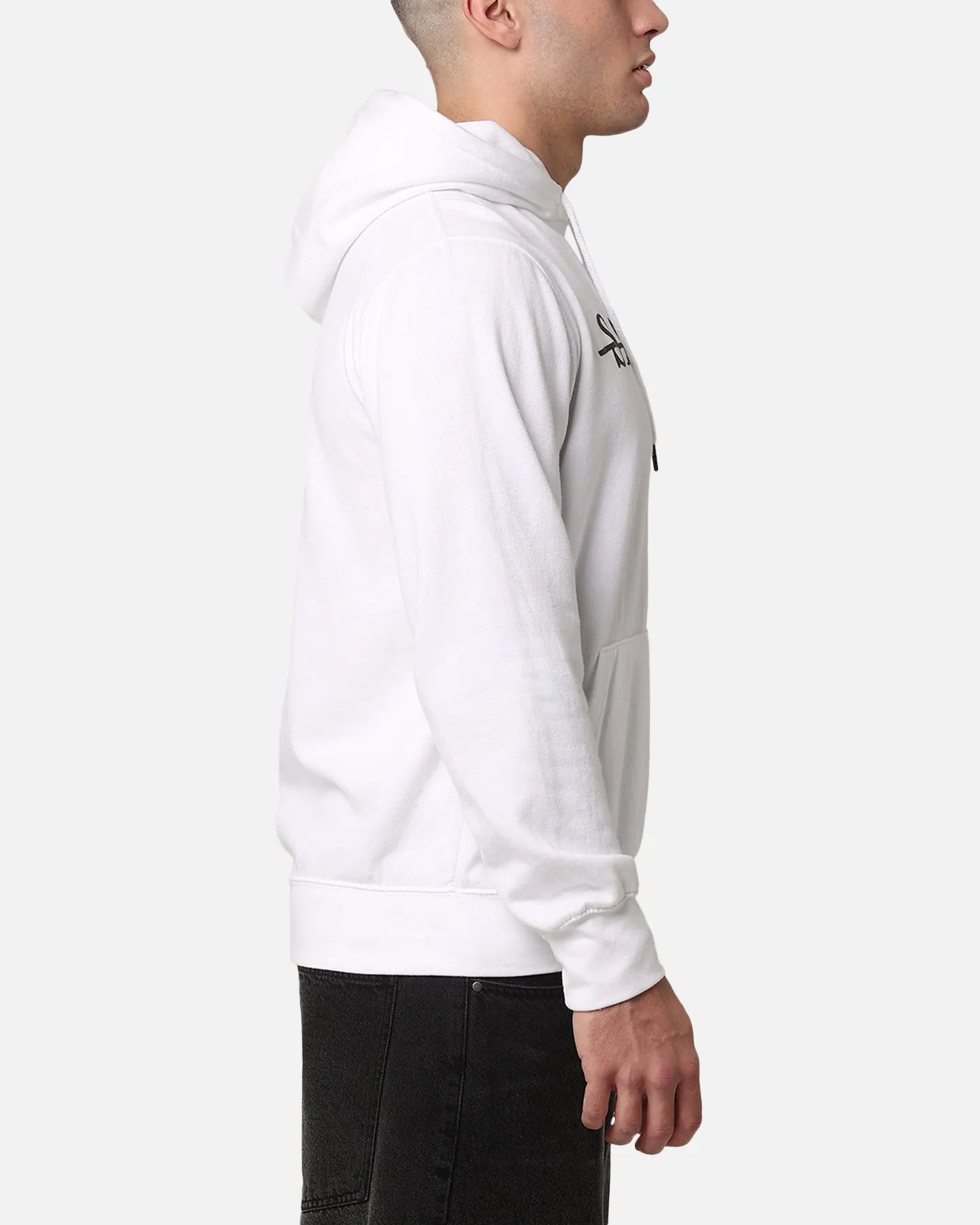 No Sag Shoulder Support Saint Morta Strikeout Hoodie White