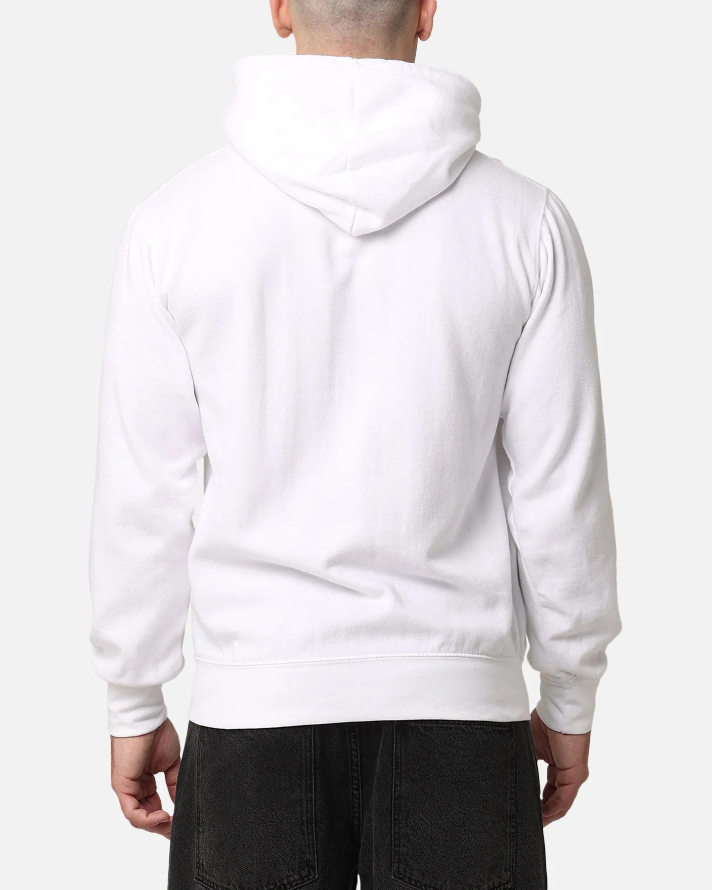 Saint Morta Strikeout Hoodie White Lightweight Fabric