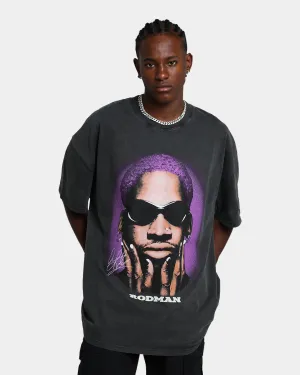 Rodman Brand Rodman Signature Vintage T-Shirt Vintage Black Geometric Print Travel Light