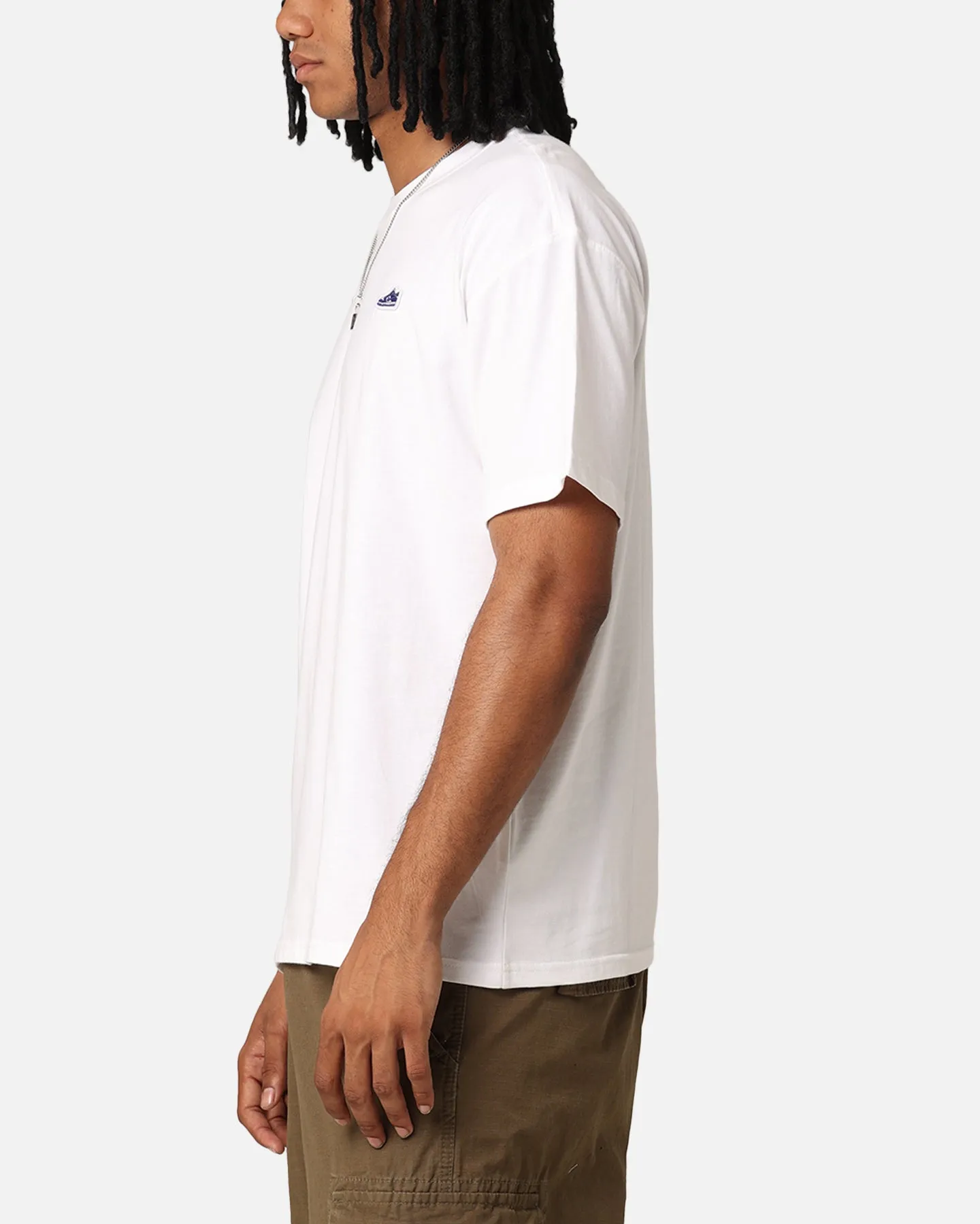 Hygroscopic Fiber Minimal Comfort Wear Nike Sportswear Max90 T-Shirt White