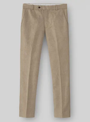 Dapper Business Look Naples Gondola Beige Tweed Pants