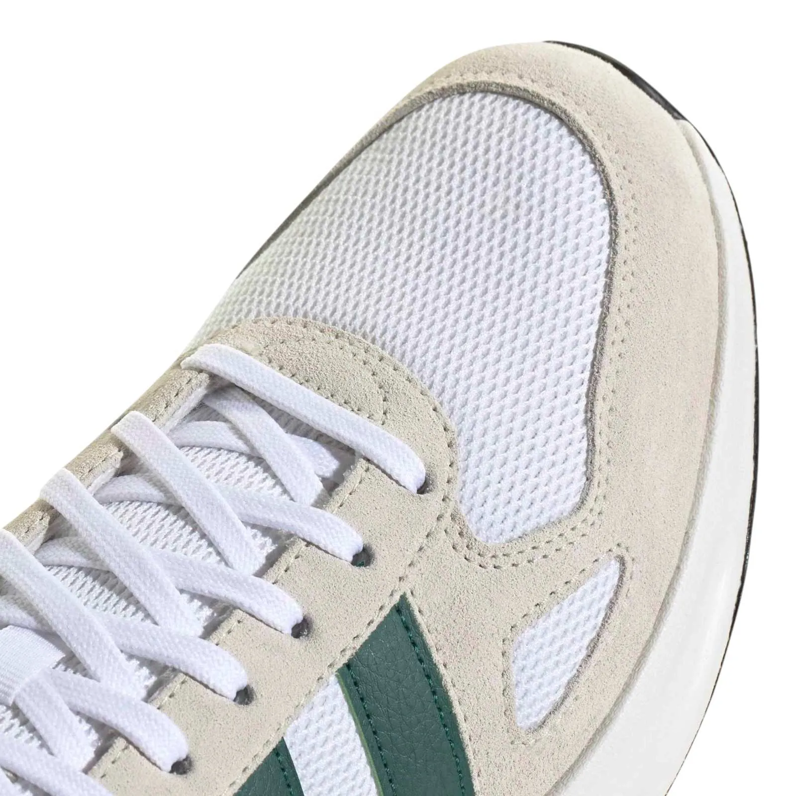 Roomy Toe Box Beauty Walk adidas Mens RUN 84 White/Green