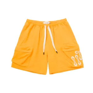 Ultraviolet Protection Honor The Gift Cargo Short (Yellow)