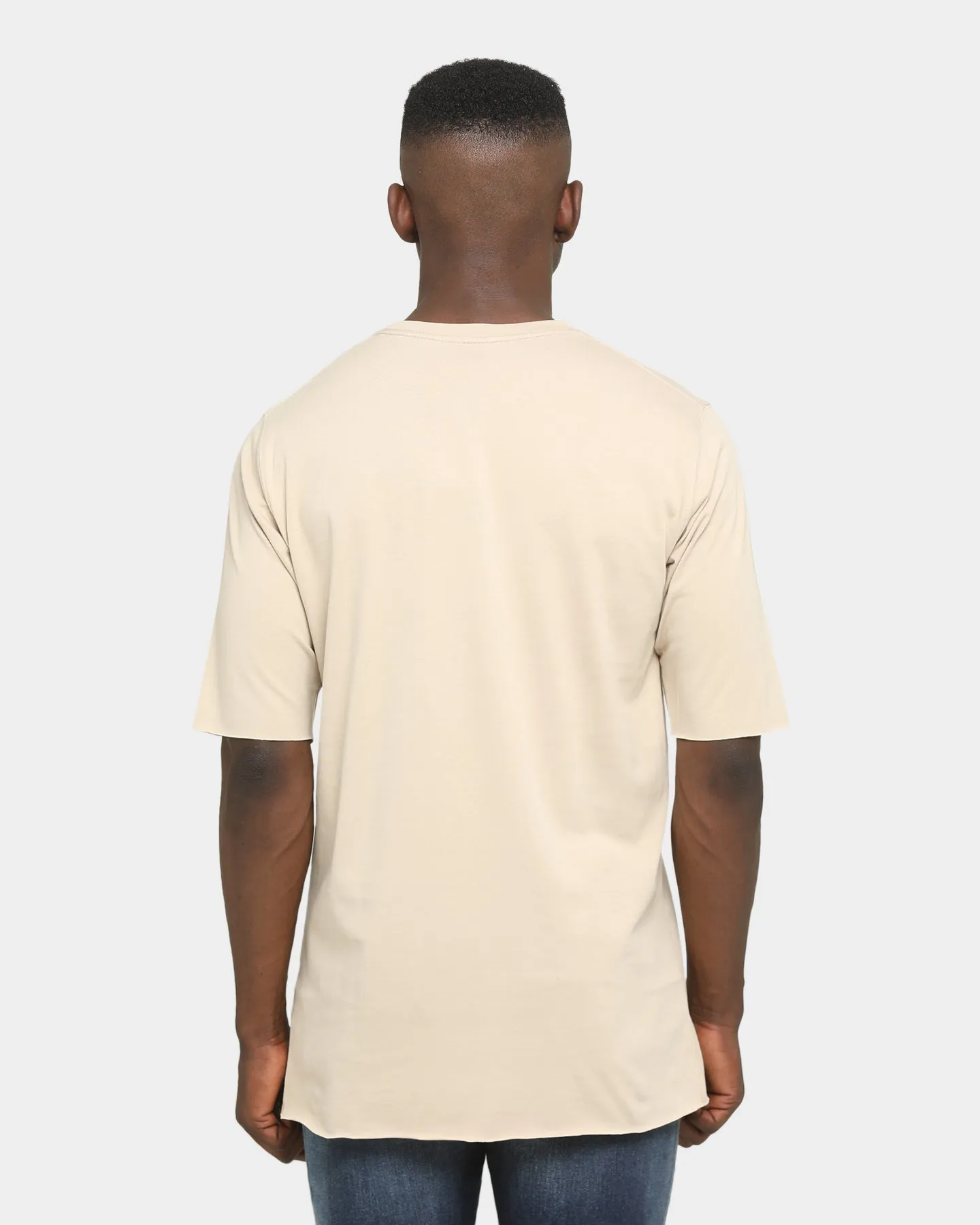 Well Made Unorthodox T-Shirt Tan Printed Logo