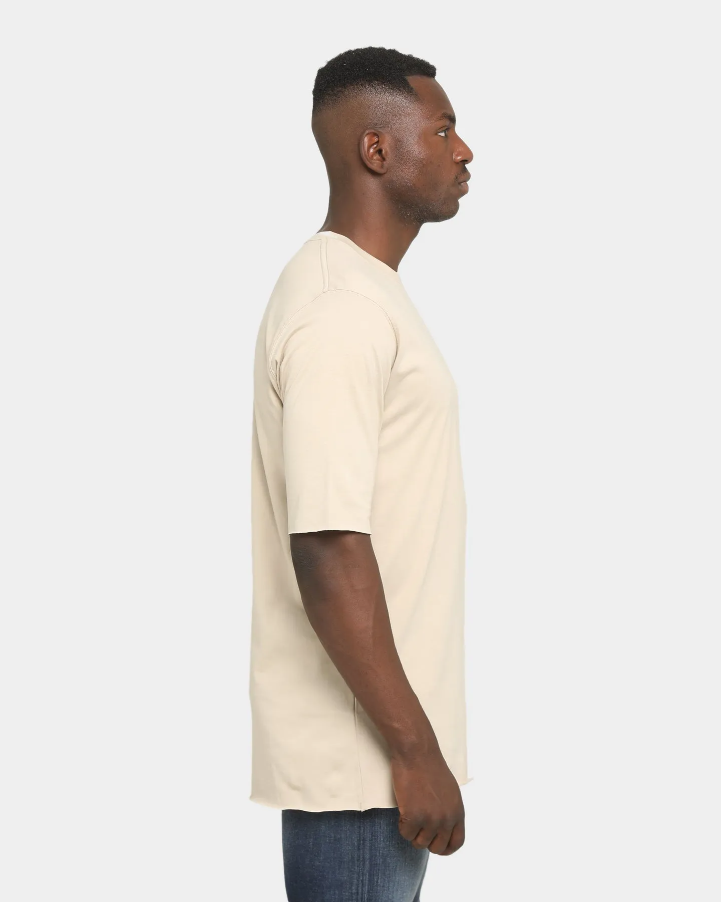 Comfortable Touch Long Sleeve Well Made Unorthodox T-Shirt Tan
