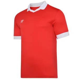 Adjustable Drawcord Umbro Tempest Mens Short Sleeved Training Jersey