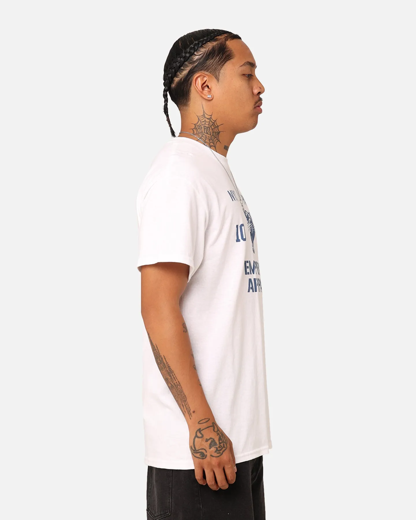 Emperor Apparel Collegiate T-Shirt White Sustainable Fibers Anti microbial coating