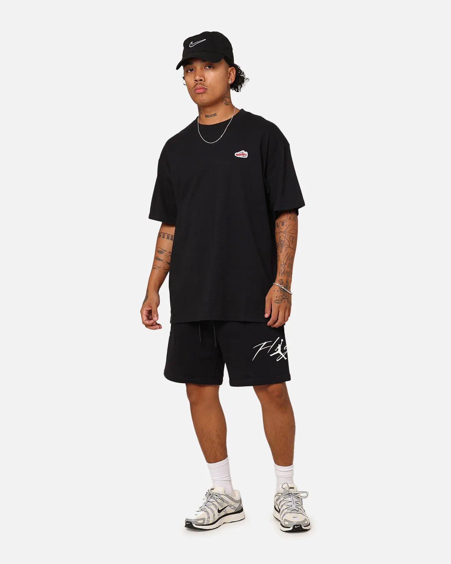 Anti microbial coating Sustainable Material Blend Nike Sportswear Max 90 Sneaker Patch T-Shirt Black