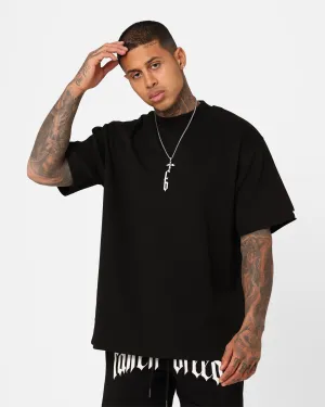 Fallen Breed Monogram T-Shirt Black/White Subtle Details