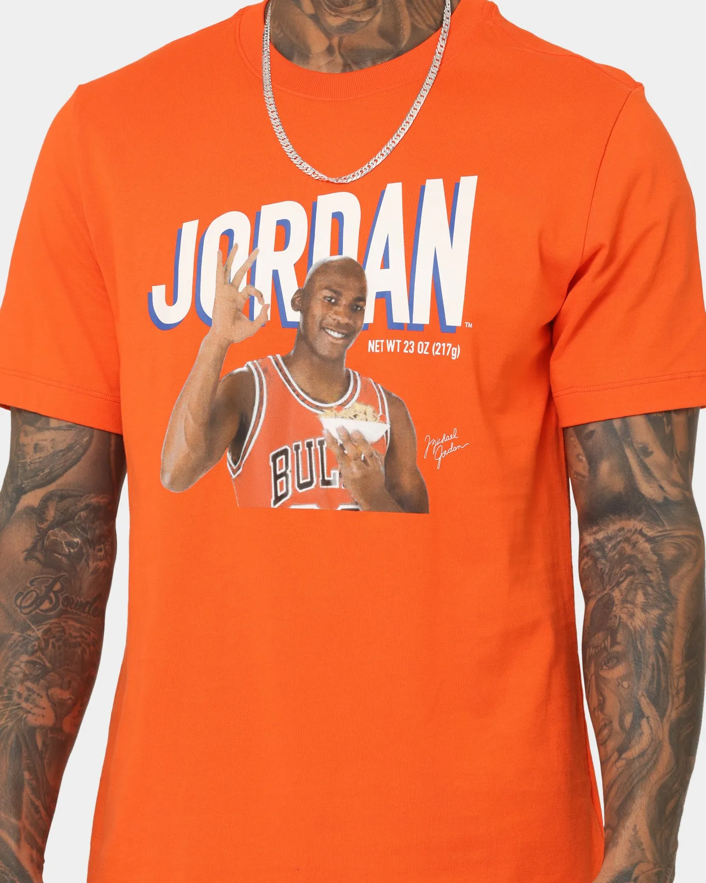 Jordan Flight MVP Photo T-Shirt Rush Orange Autumn coziness