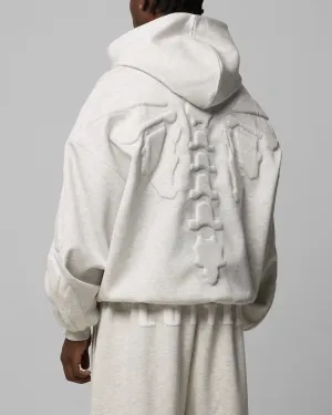Diwali wear Loiter Sandevistan Hoodie Grey Marle