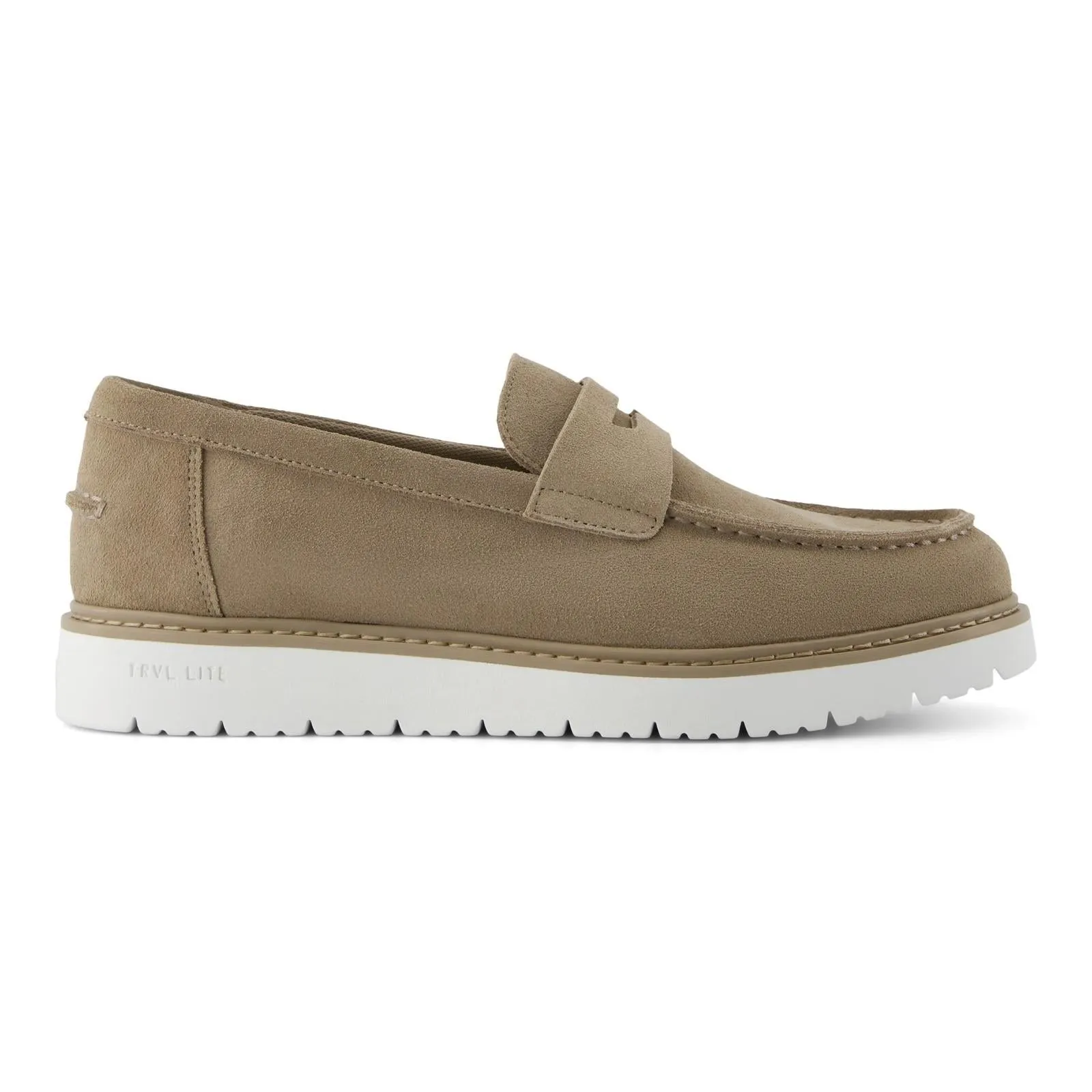Flexible Rocker Sole TOMS Mens Navi TRVL LITE Havana Loafer Dune
