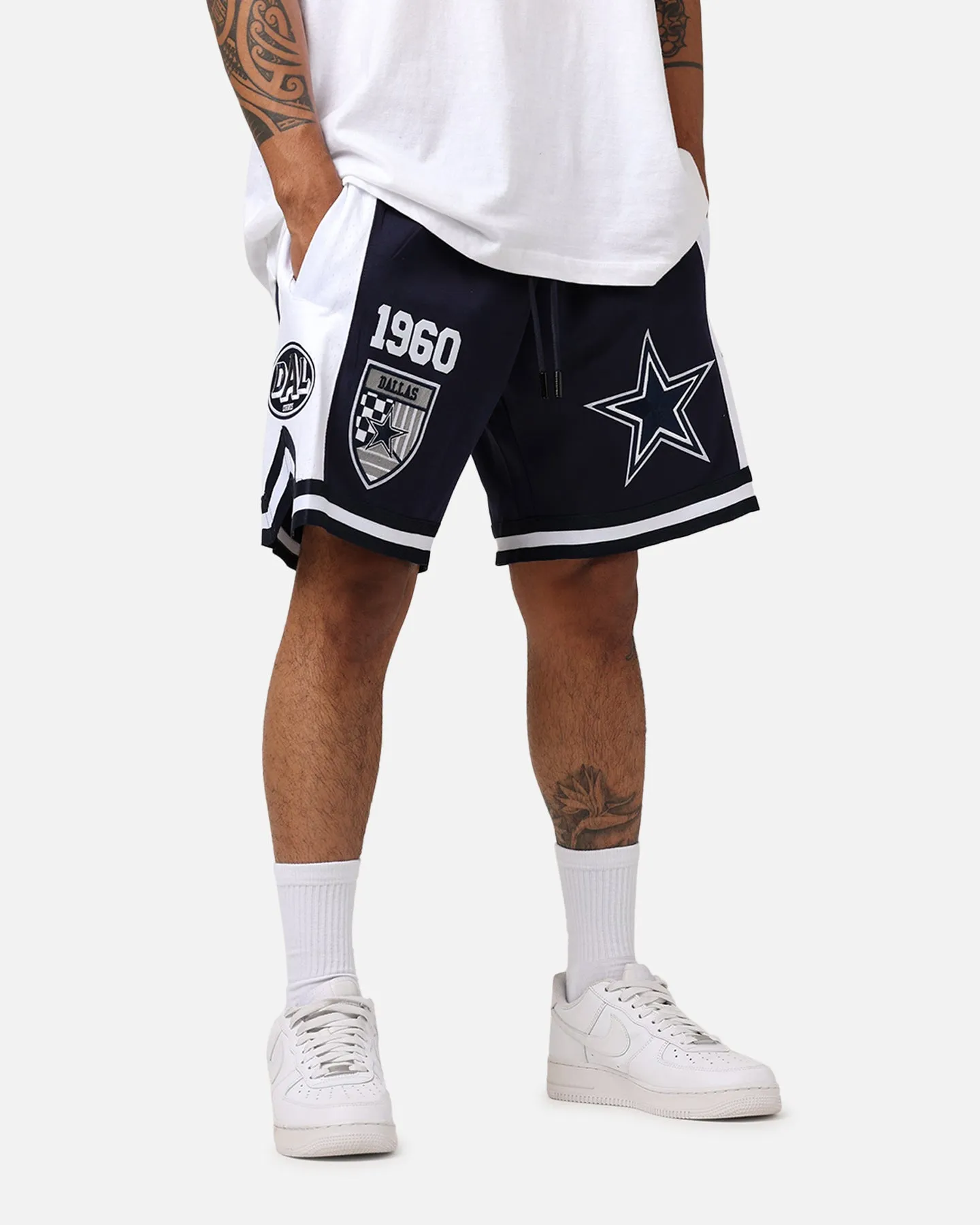 Pro Standard Dallas Cowboys Fast Lane 2.0 Shorts Midnight Navy Sustainable Manufacturing