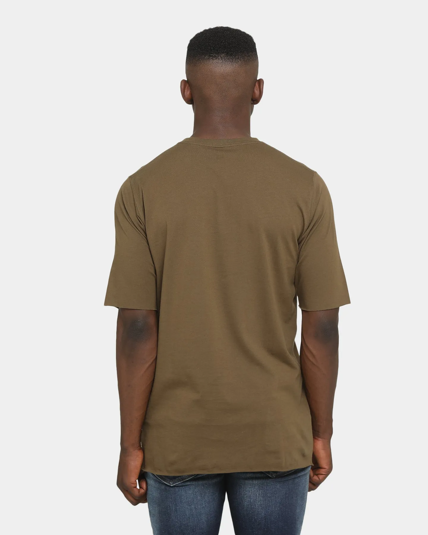 ZeroDistressFinish Well Made Unorthodox T-Shirt Army Green
