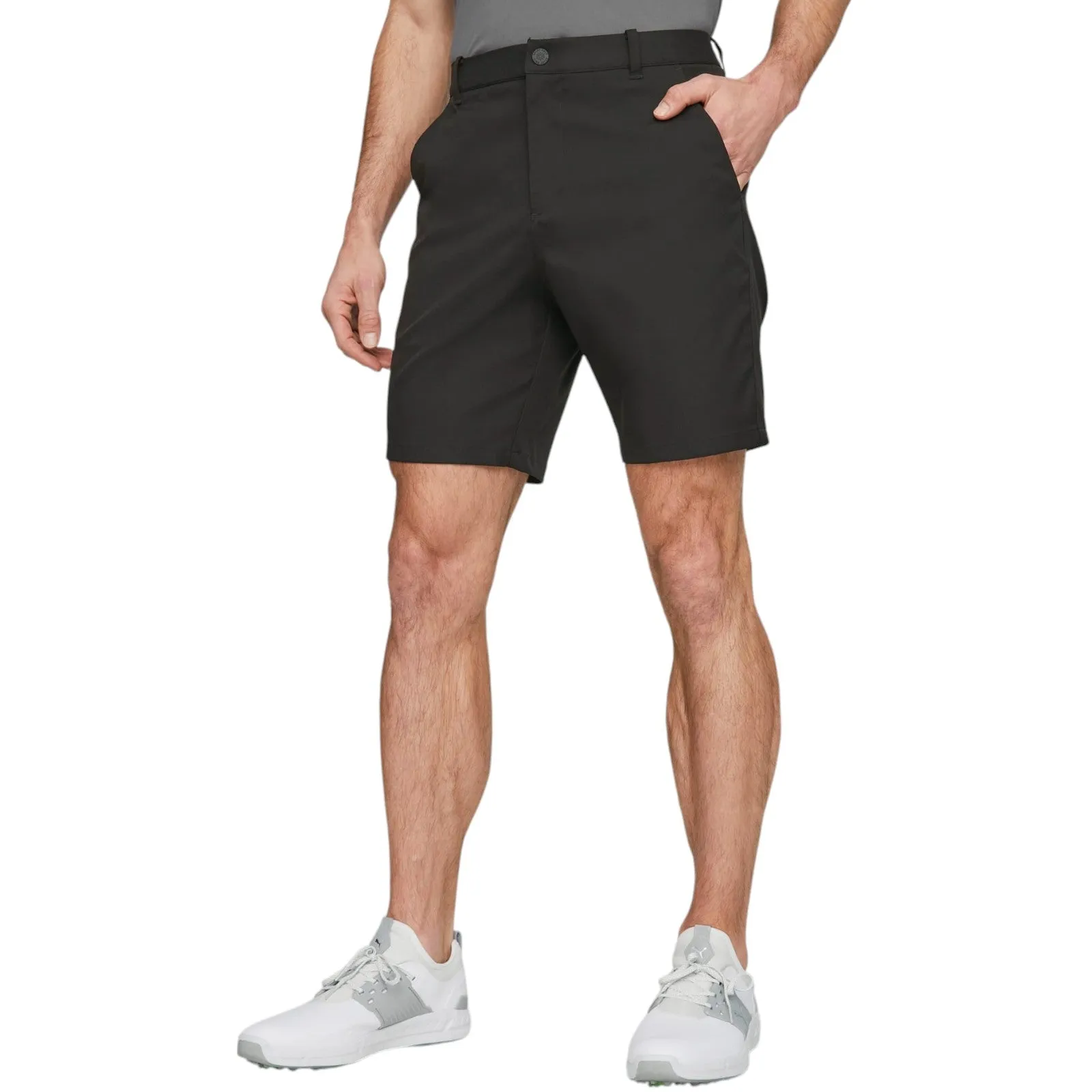 Puma Dealer Mens 8" Performance-Fit Golf Short Movement Freedom