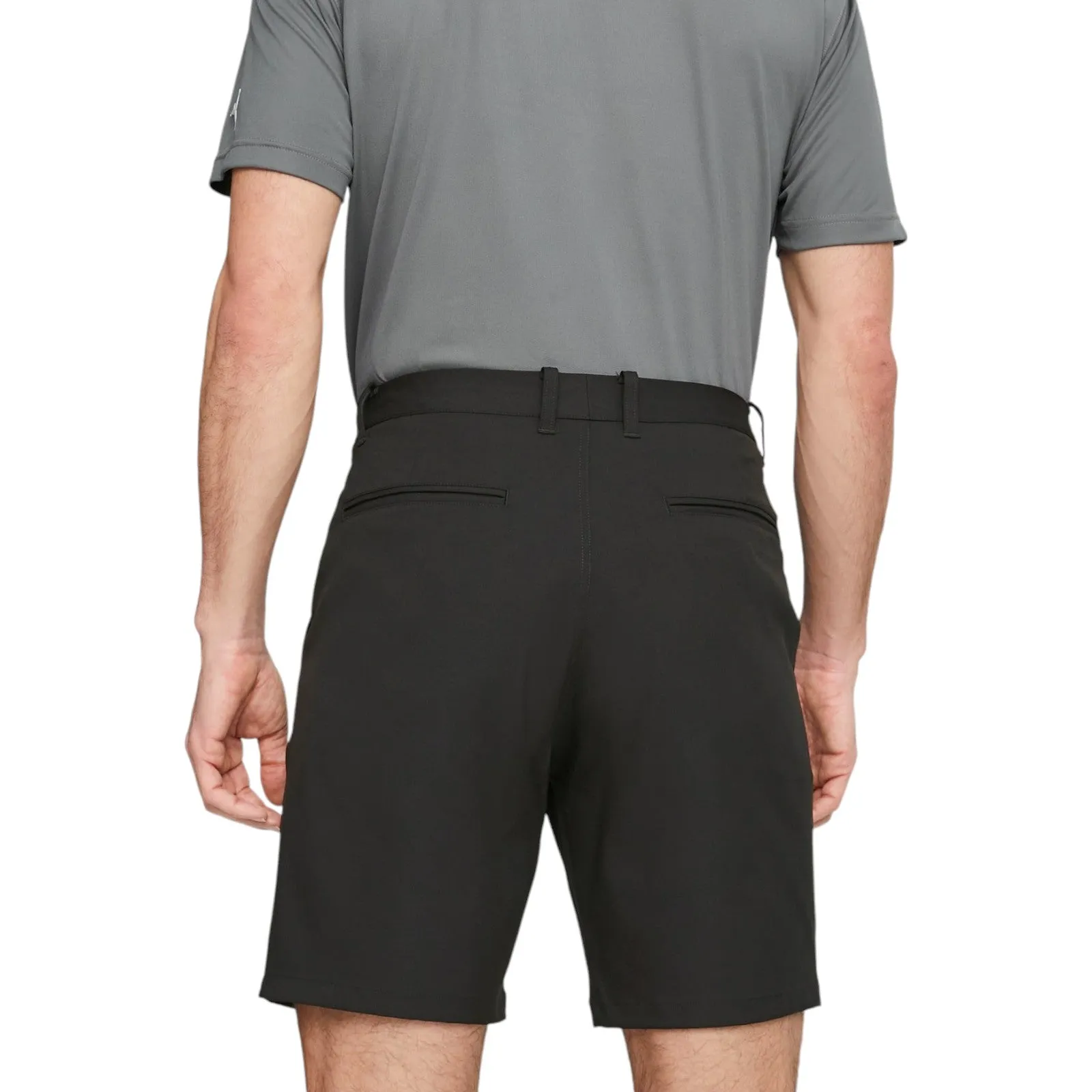 Puma Dealer Mens 8" Performance-Fit Golf Short Water Resistant Finish